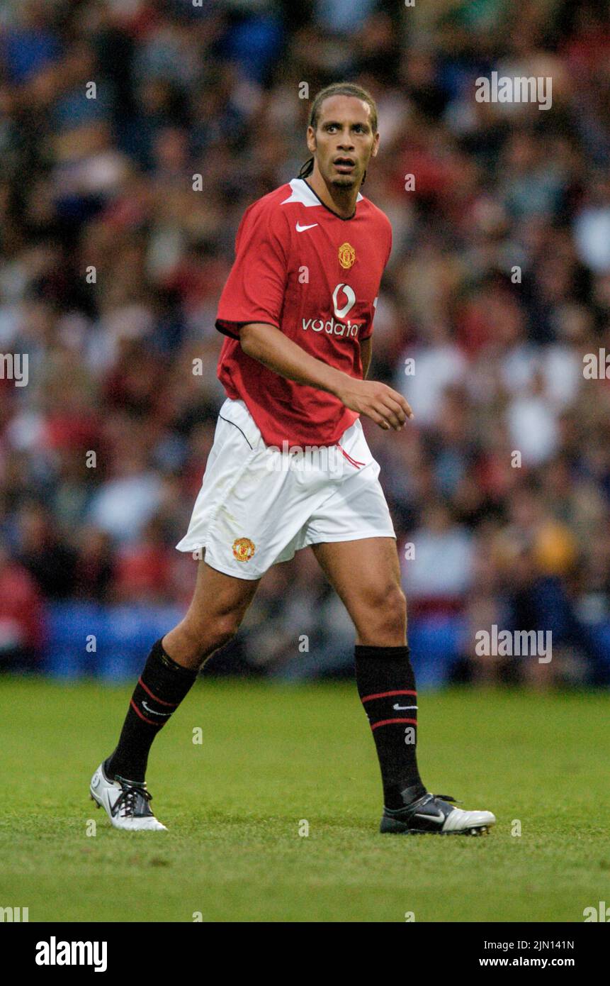 Manchester United Rio Ferdinand Stock Photo - Alamy