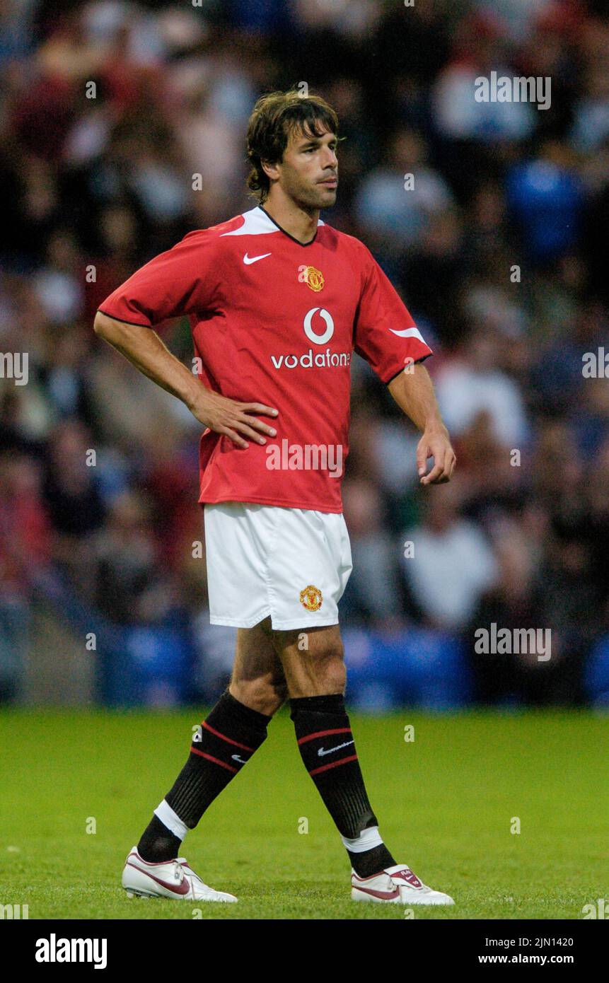 Manchester United Ruud Van Nistelrooy Stock Photo
