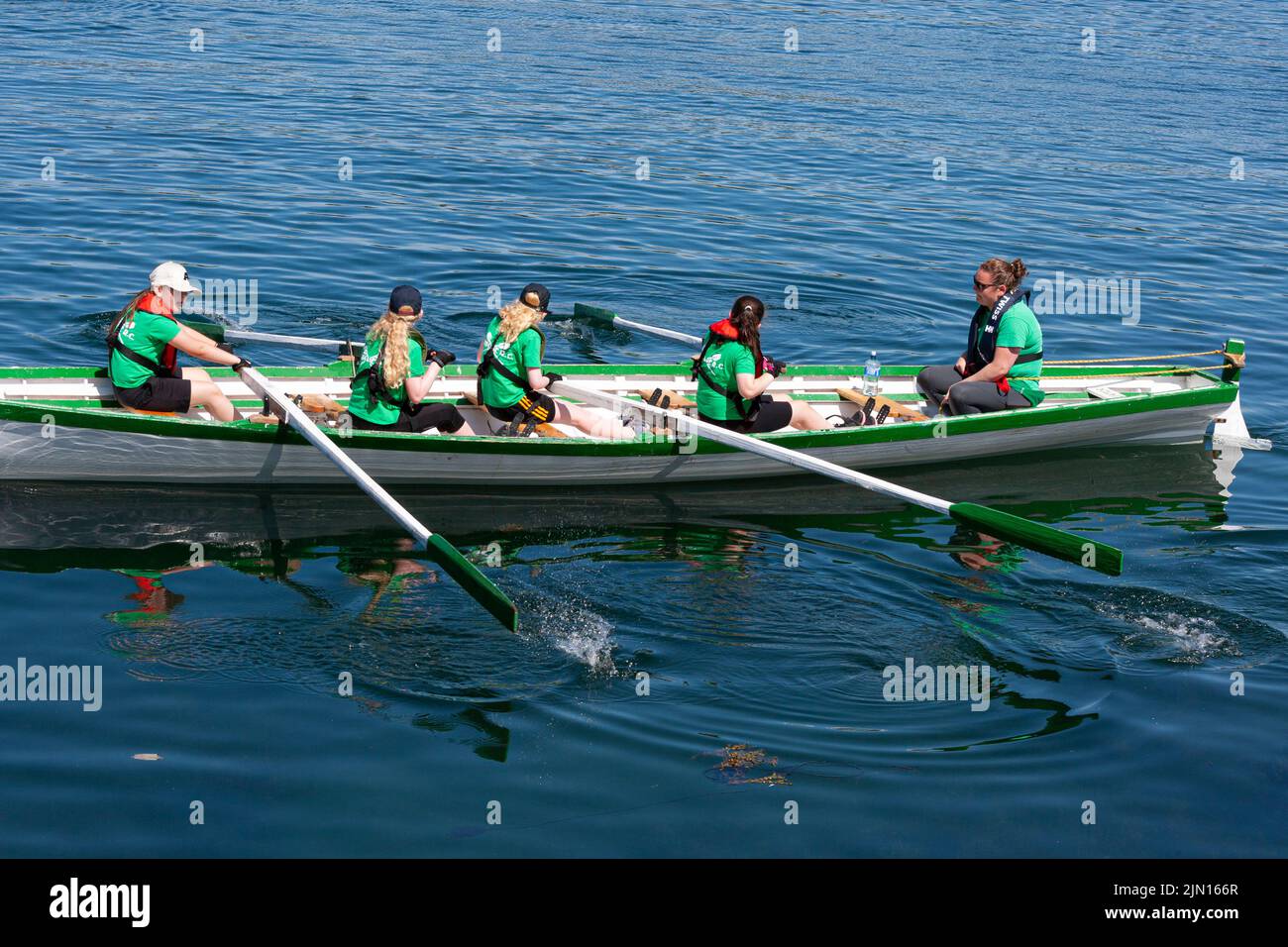Portmagee Rowing Regatta, County Kerry, Ireland Stock Photo