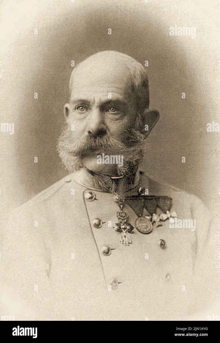 Keiser Frans Josef I av Østerrike-Ungarn (1830-1916) Stock Photo