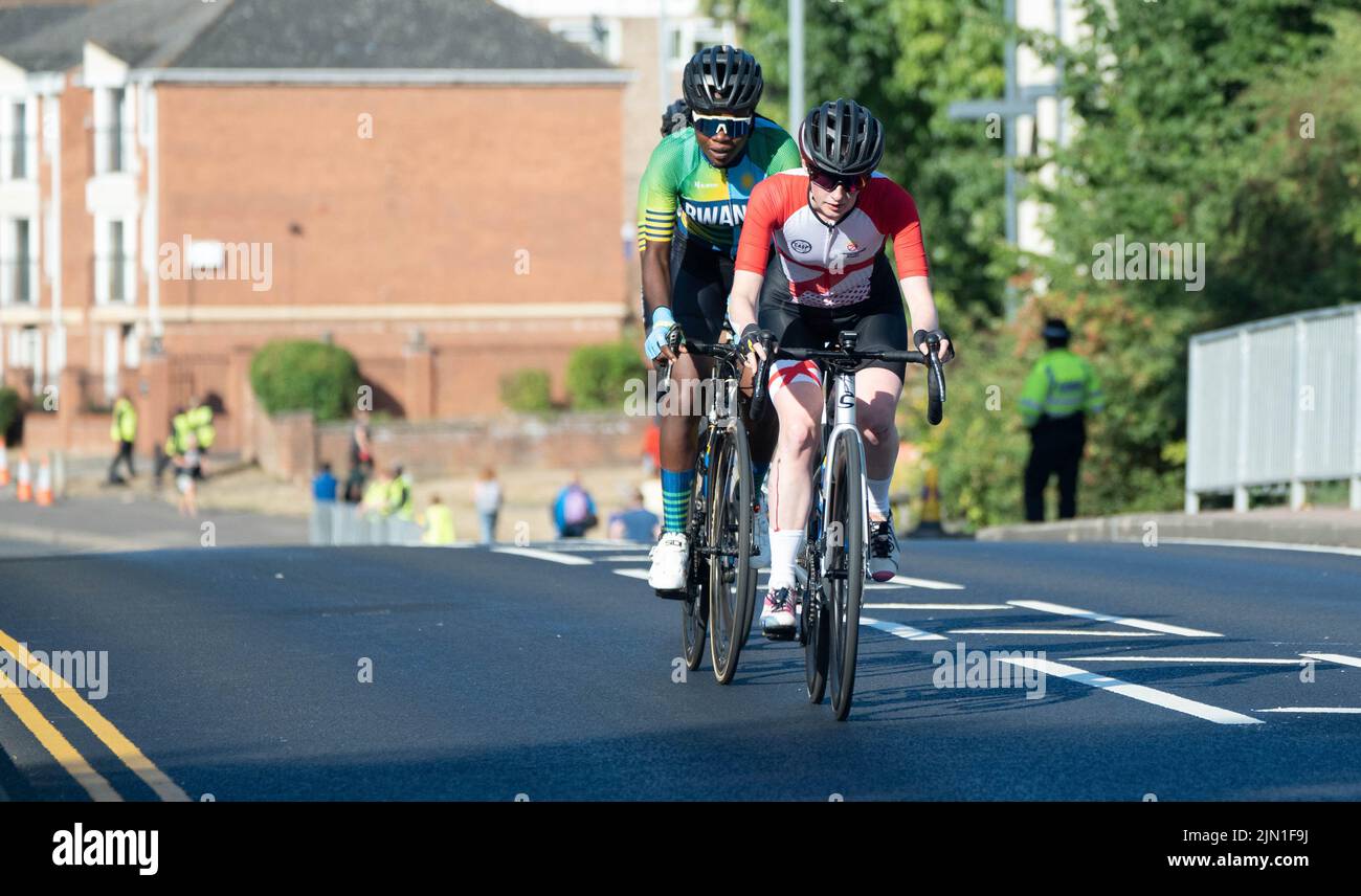 Commonwealth Games 2022 Road Race Cycling Warwick Stock Photo Alamy