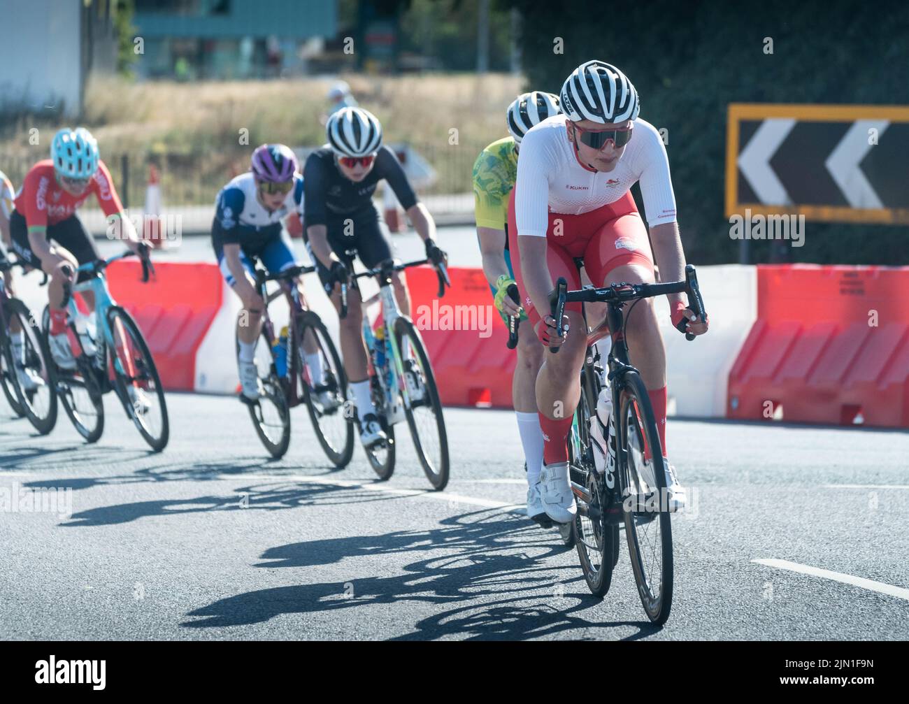 Commonwealth Games 2022 Road Race Cycling Warwick Stock Photo Alamy