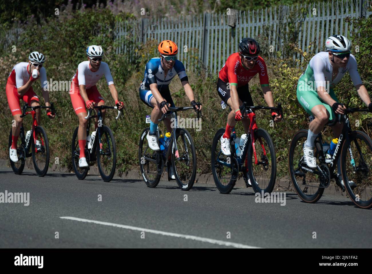 Commonwealth Games 2022 Road Race Cycling Warwick Stock Photo Alamy