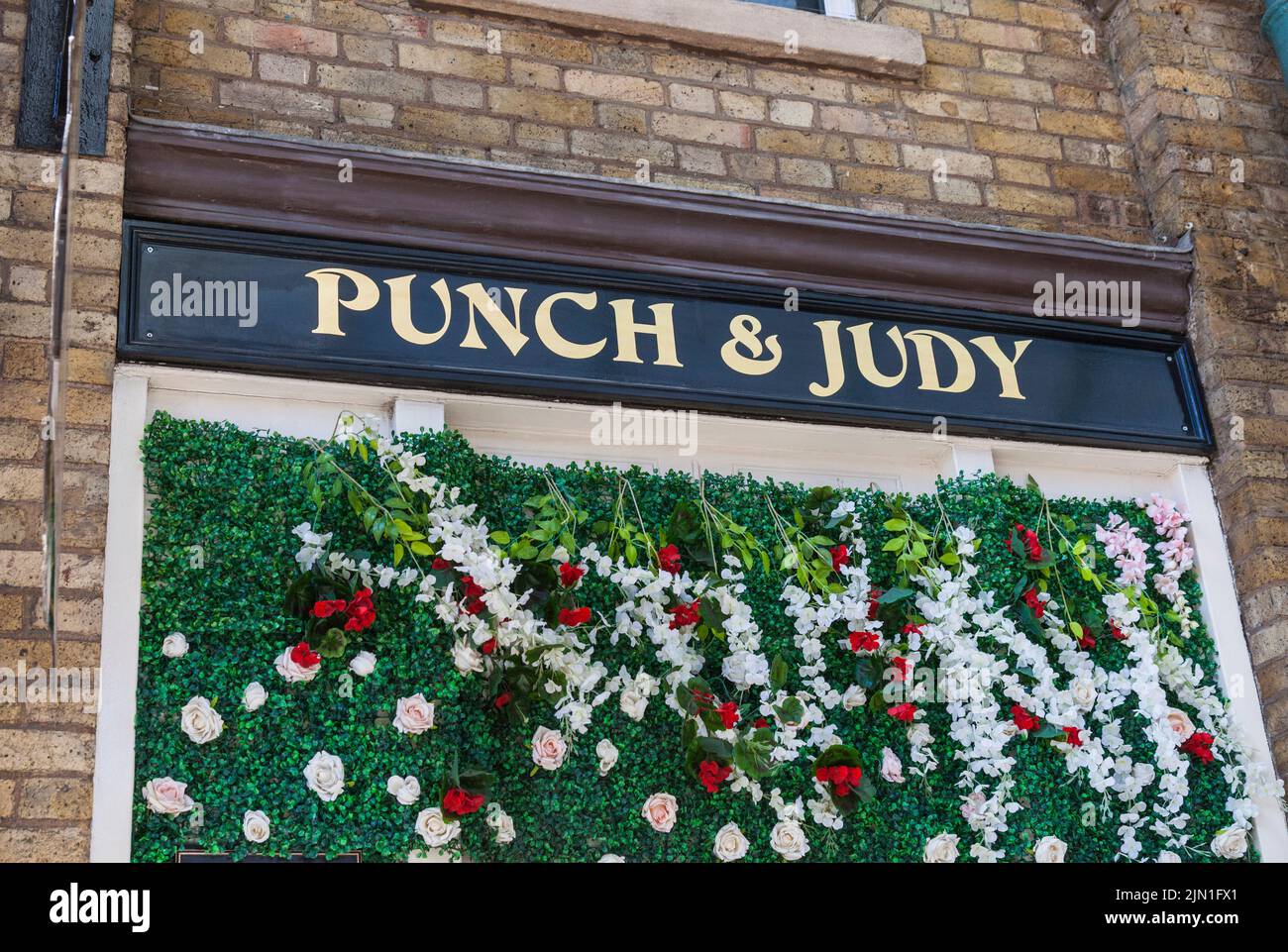 Punch and Judy Pub in Covent Garden, London,UK Stock Photo Alamy