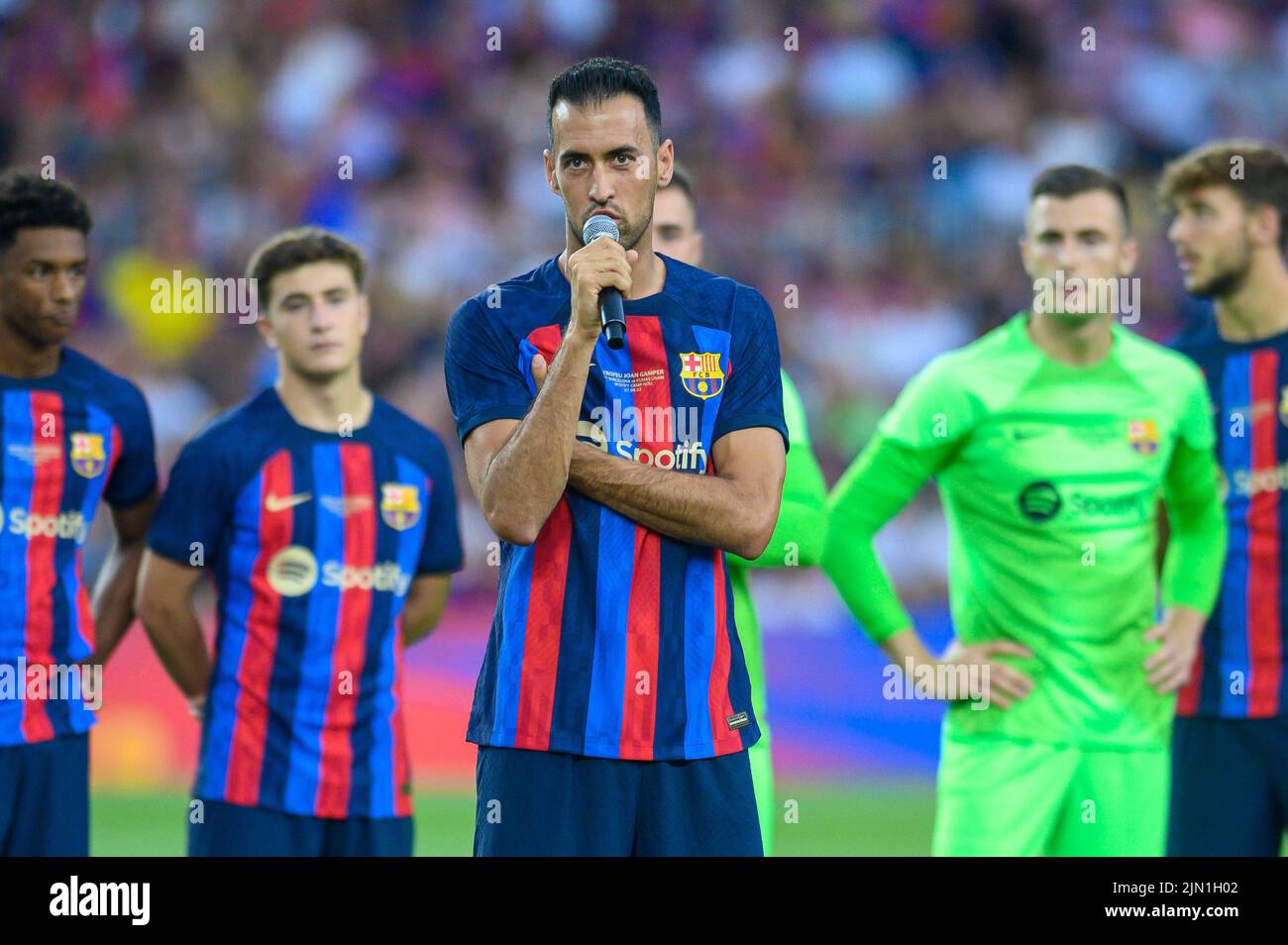 Busquets trophy hires stock photography and images Alamy