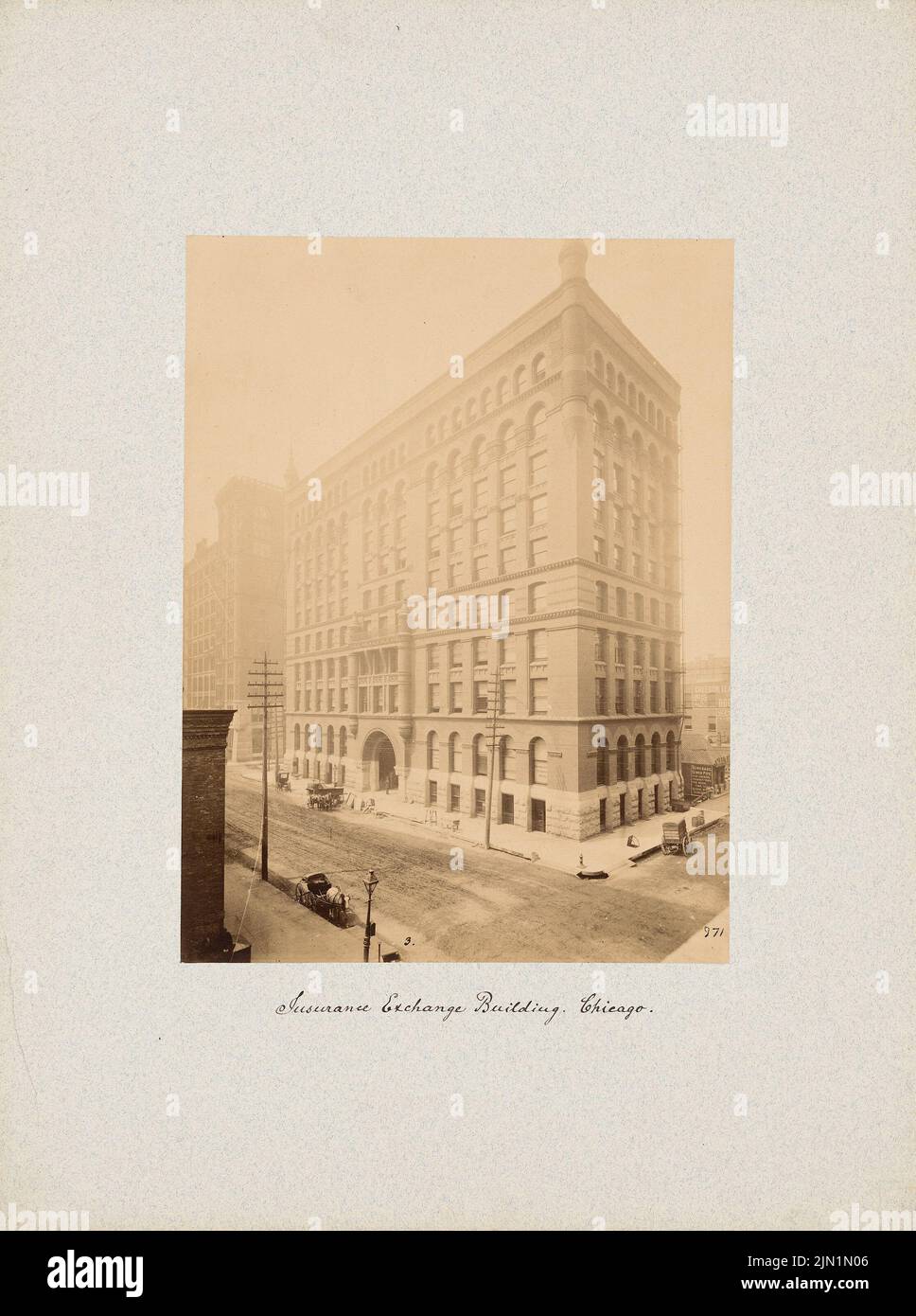 Chicago ansicht foto auf kart hires stock photography and images Alamy