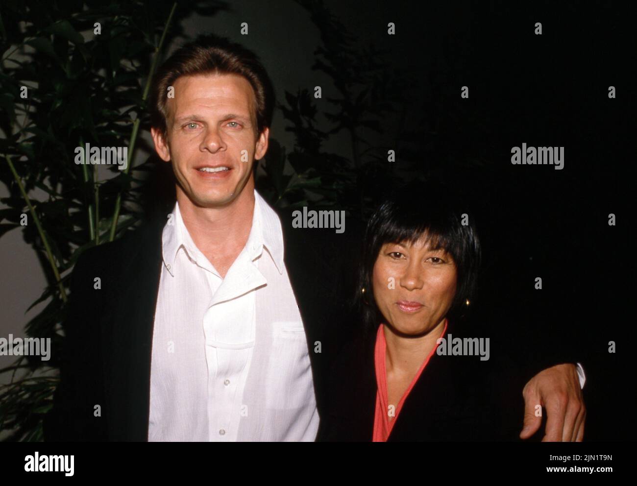 Marc Singer and wife Haunani Minn Circa 1990's Credit Ralph Dominguez