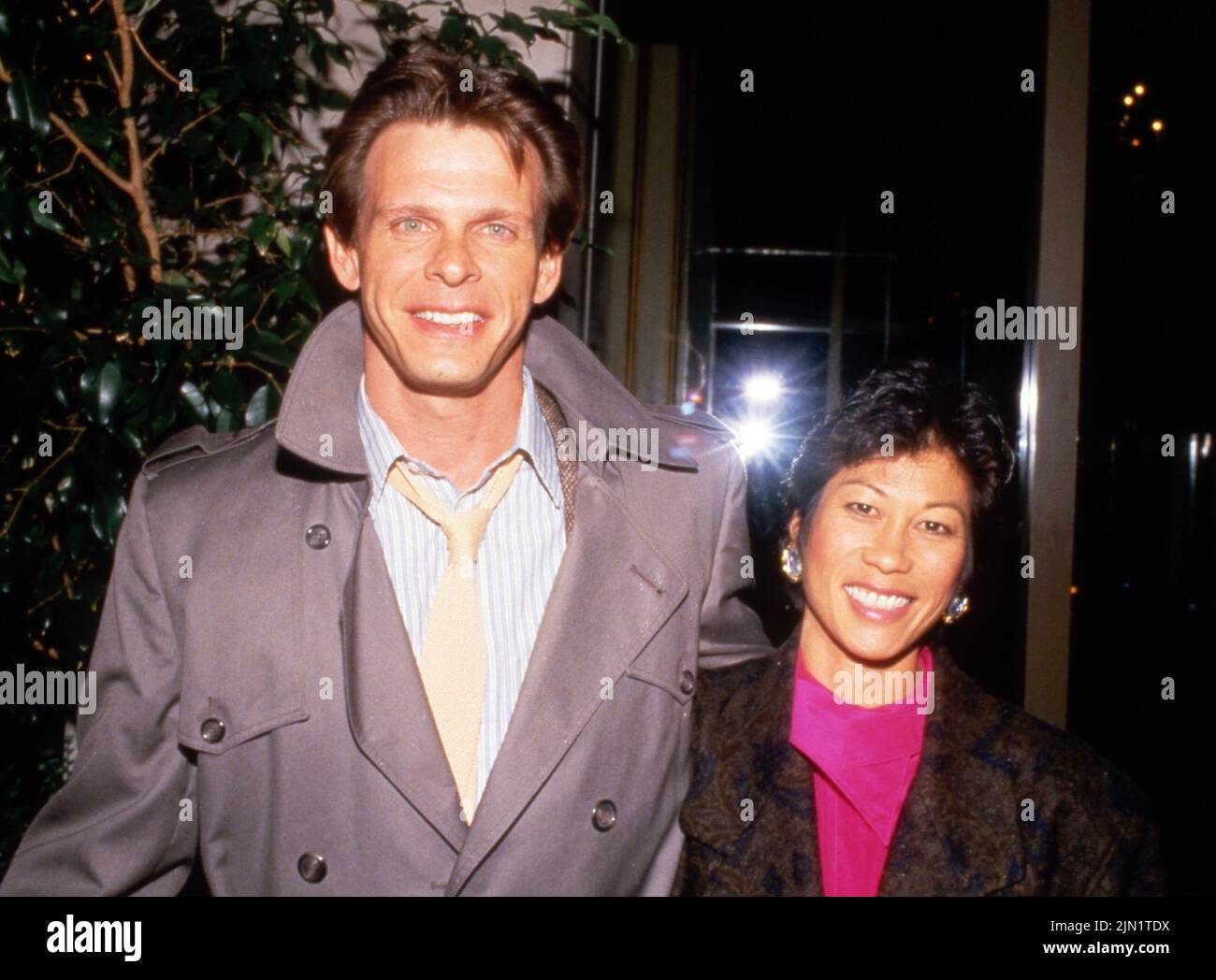 Marc Singer and Haunani Minn Circa 1980's Credit Ralph Dominguez