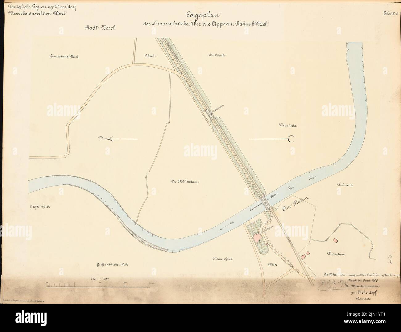 River lippe and lippe floodplain hi-res stock photography and images ...