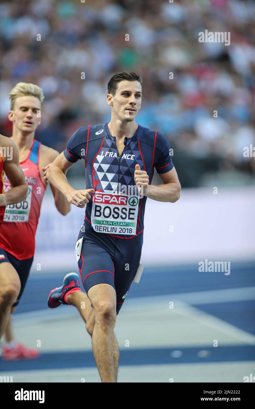 PierreAmbroise Bosse participating in the 800 meters at the European