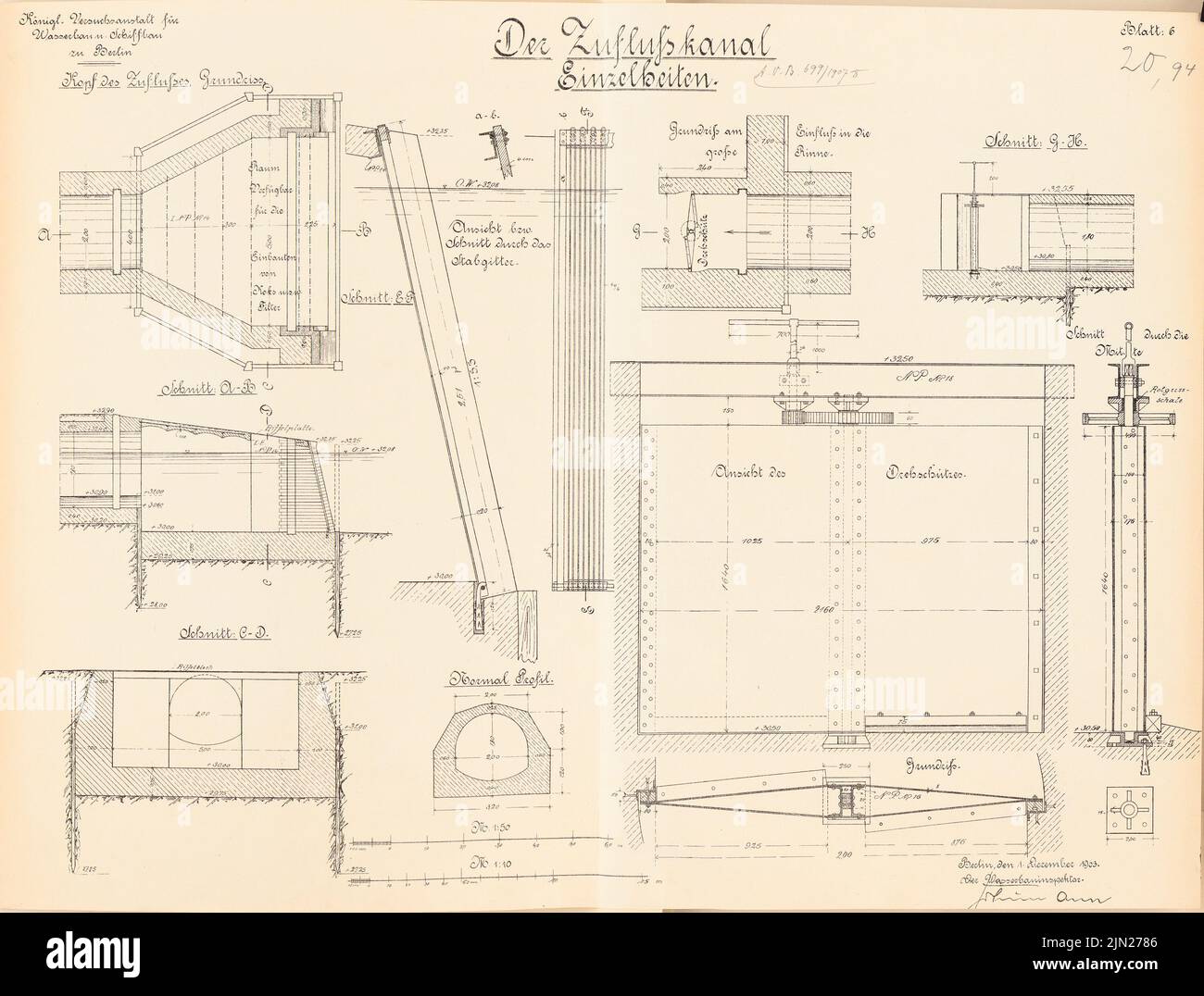 N.N., Experimental Institute for Hydration and Shipbuilding, Berlin ...