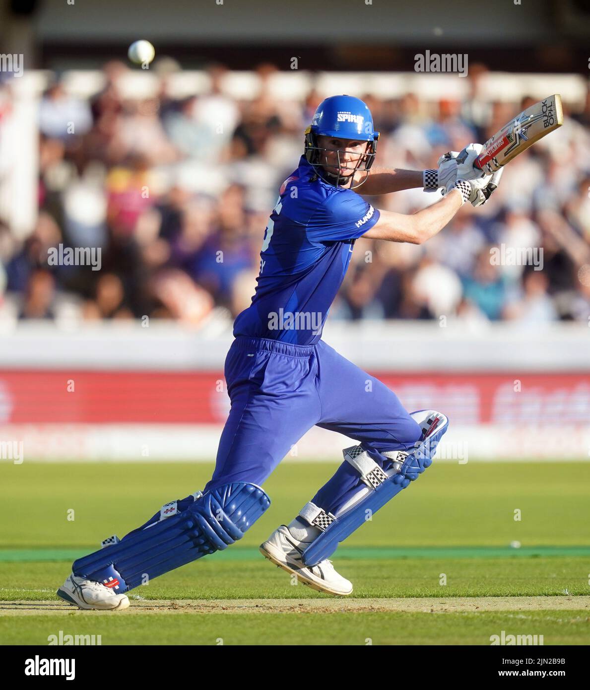 London Spirit's Zak Crawley during The Hundred match at Lord's, London. Picture date: Monday August 8, 2022. Stock Photo