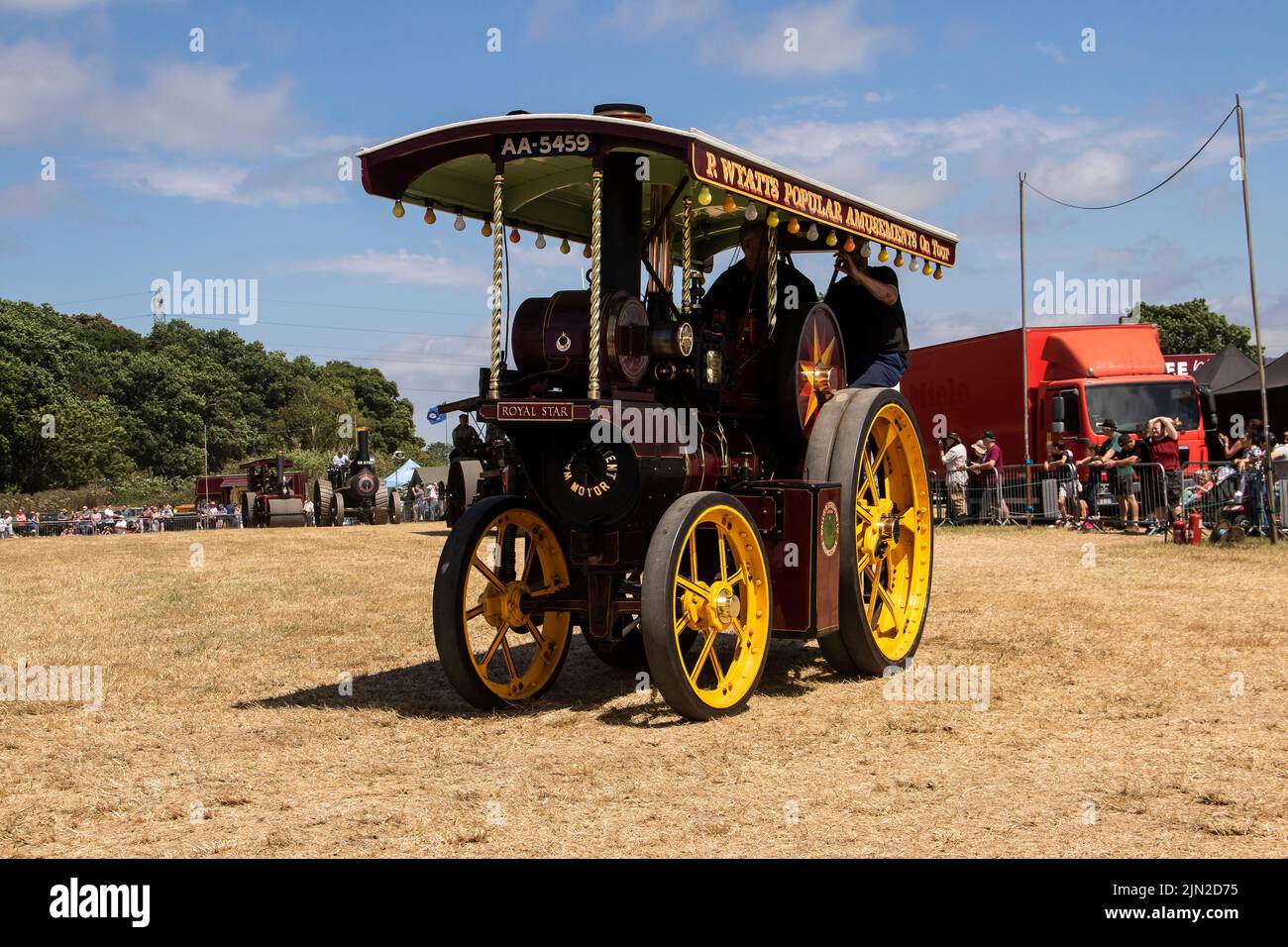 Netley Marsh steam fair 2022 Stock Photo