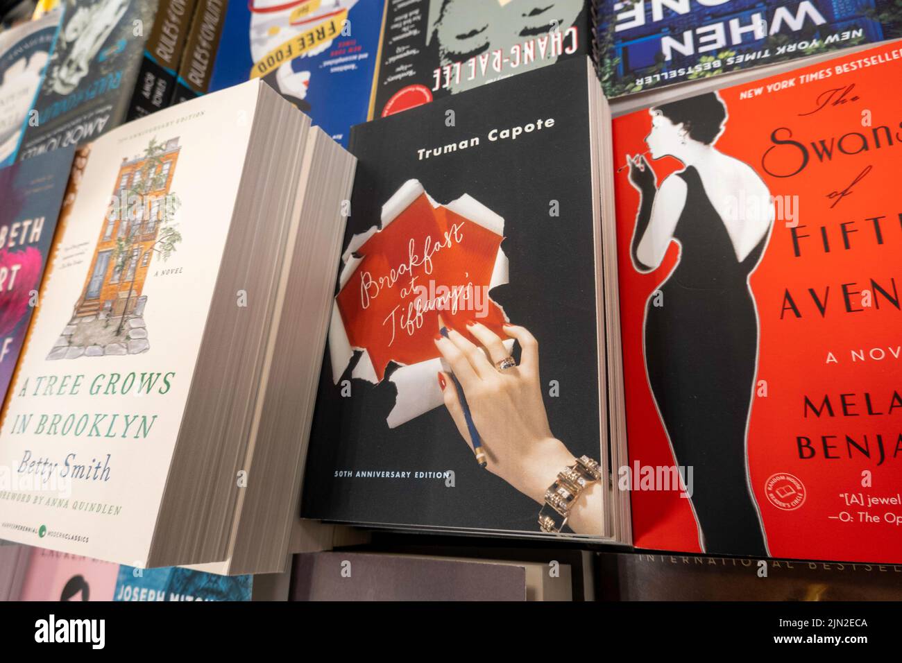 Barnes & Noble Booksellers on Fifth Avenue in New York City has a large