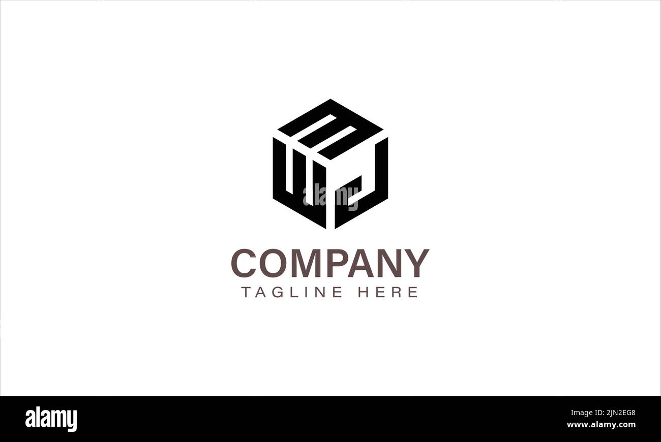 Mwj logo Stock Vector Images Alamy