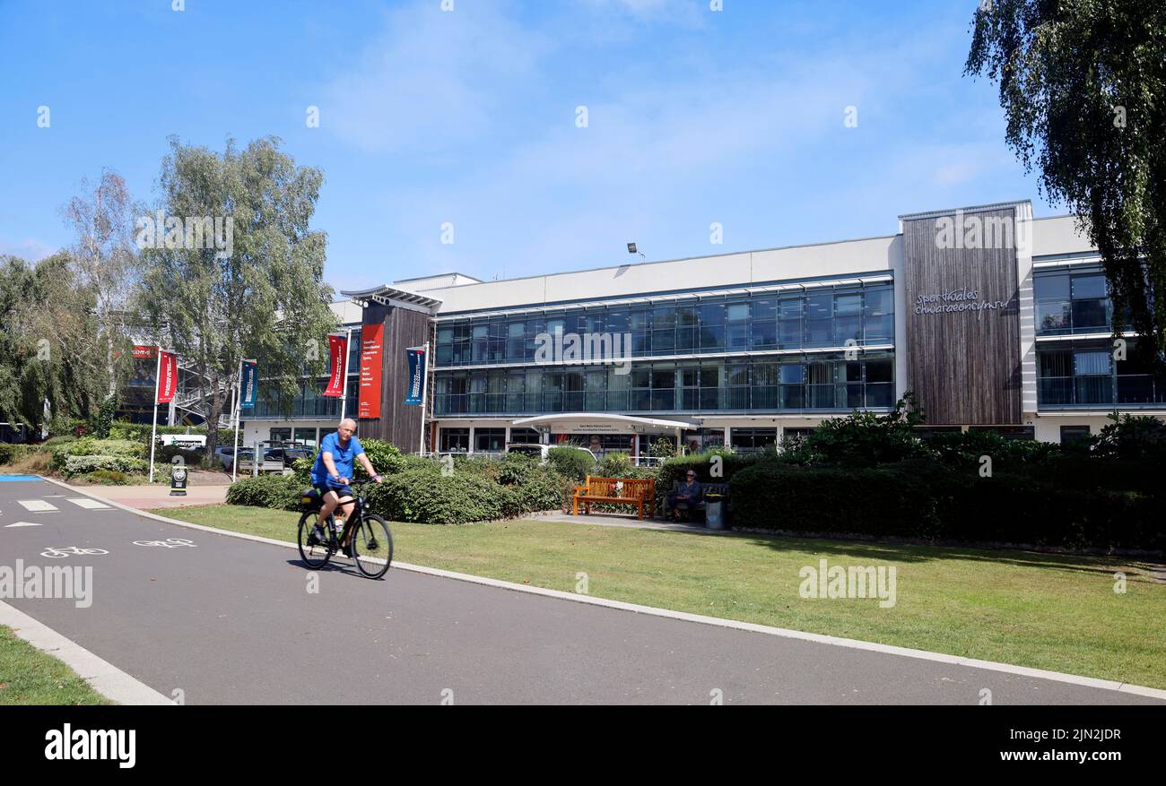 The Sport Wales National Centre Canolfan Genedlaethol Chwaraeon Cymru