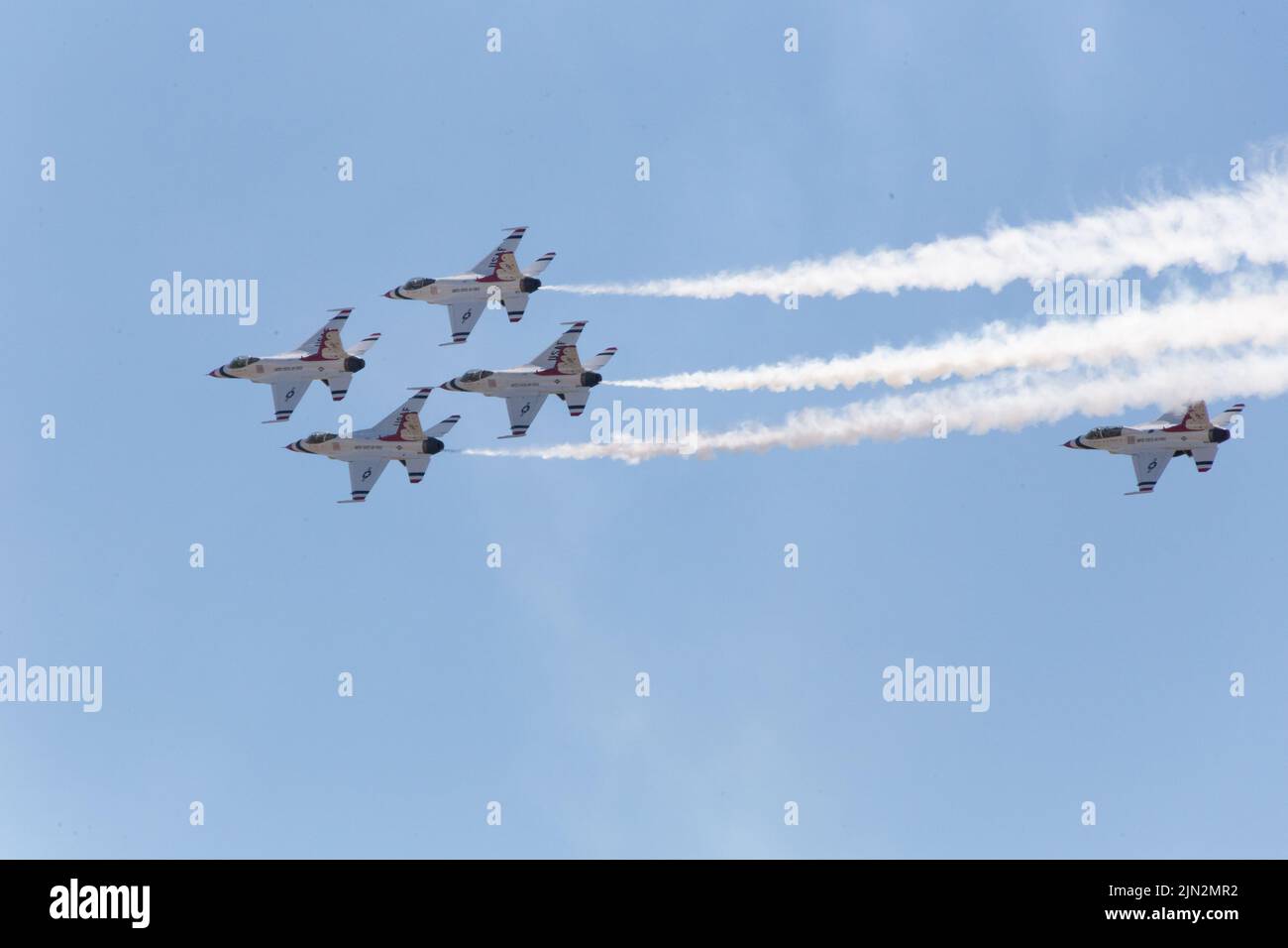 US Airforce Thunderbirds Stock Photo