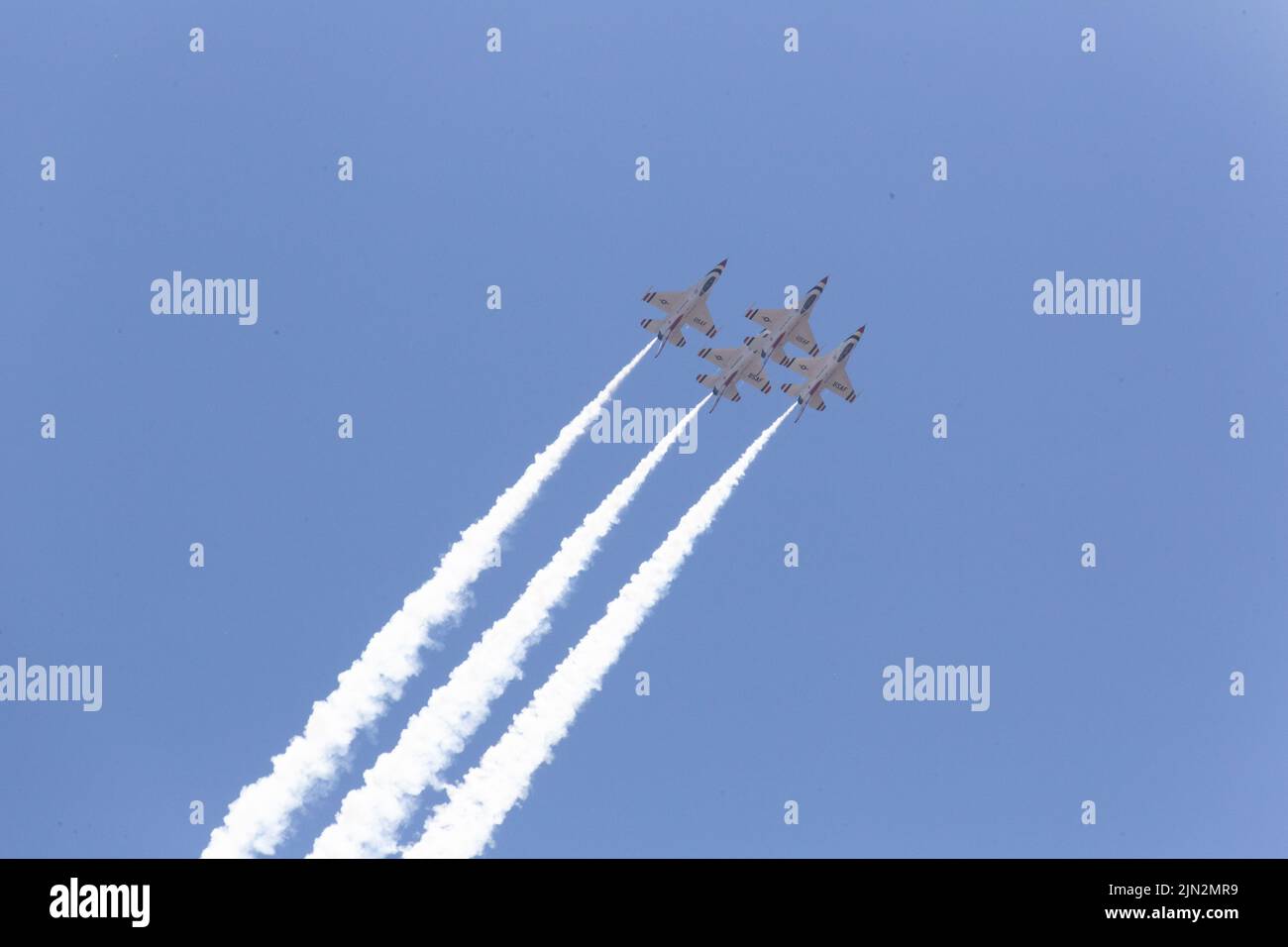 US Airforce Thunderbirds Stock Photo