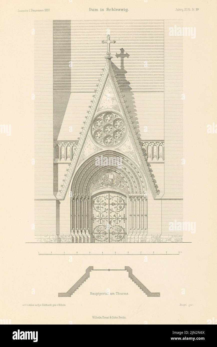 Dom St. Peter, Schleswig View main portal (from Atlas to the magazine