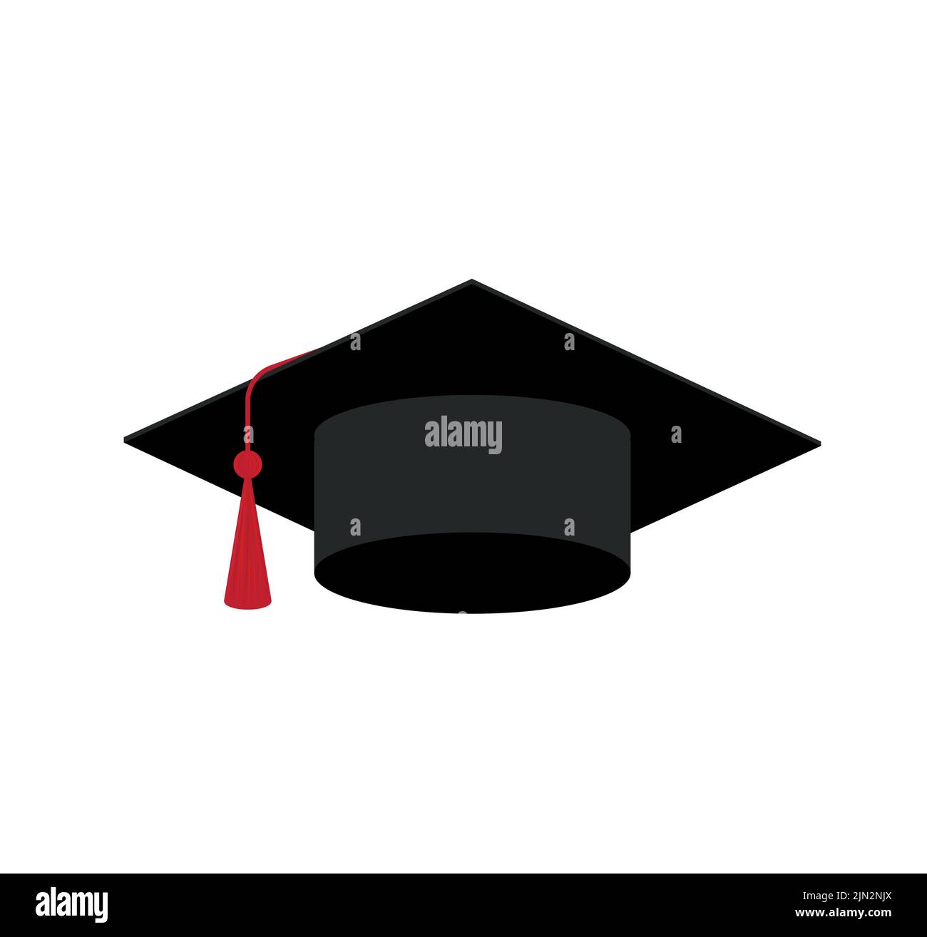 Graduation cap vector isolated on white background. Icon Graduation cap ...