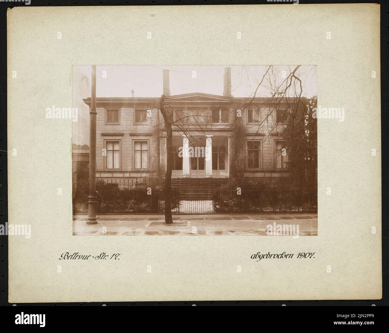 Titz Eduard (1819-1890): Bellevuestraße residential building, Berlin ...