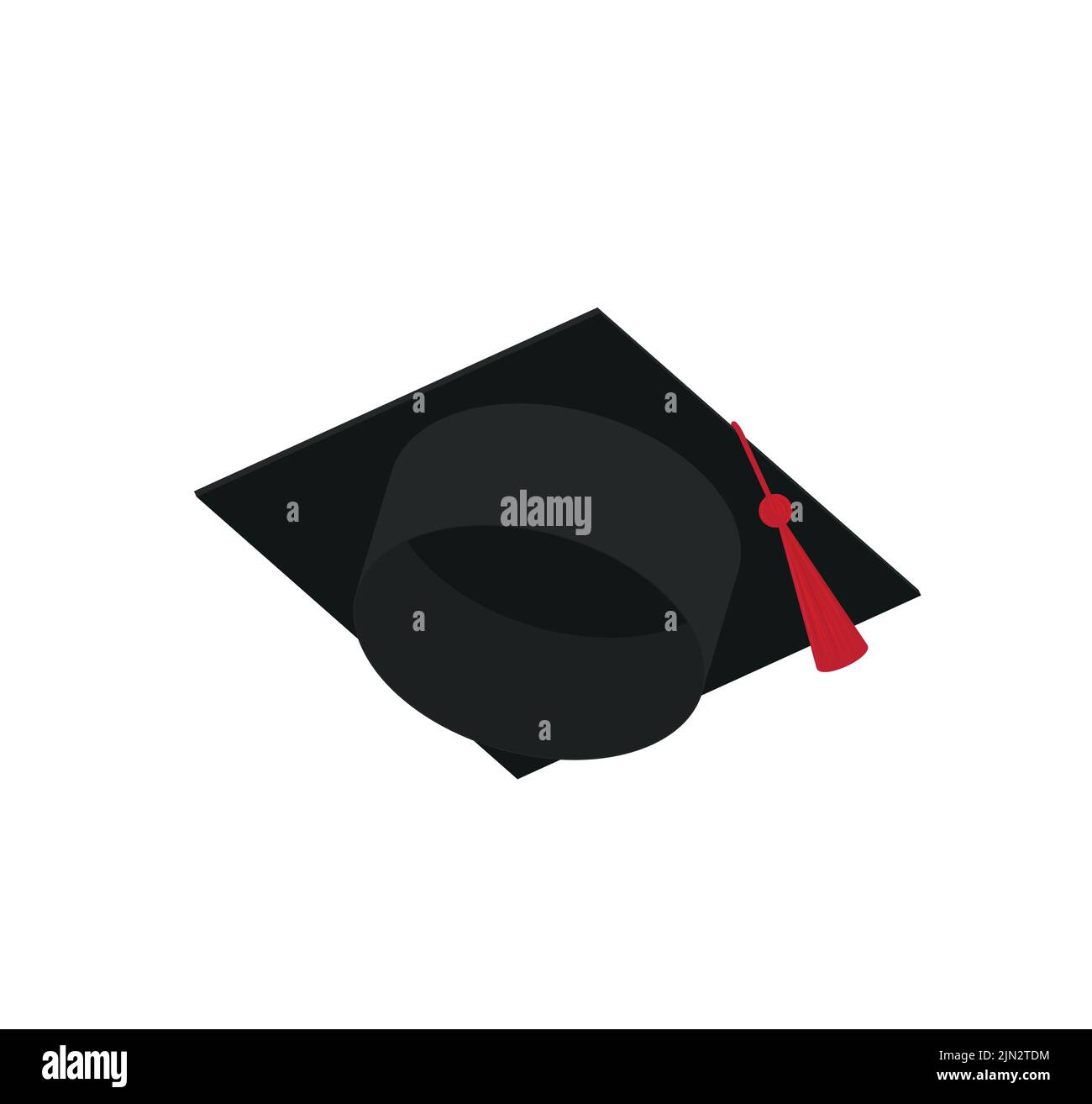 Graduation cap vector isolated on white background. Icon Graduation cap ...