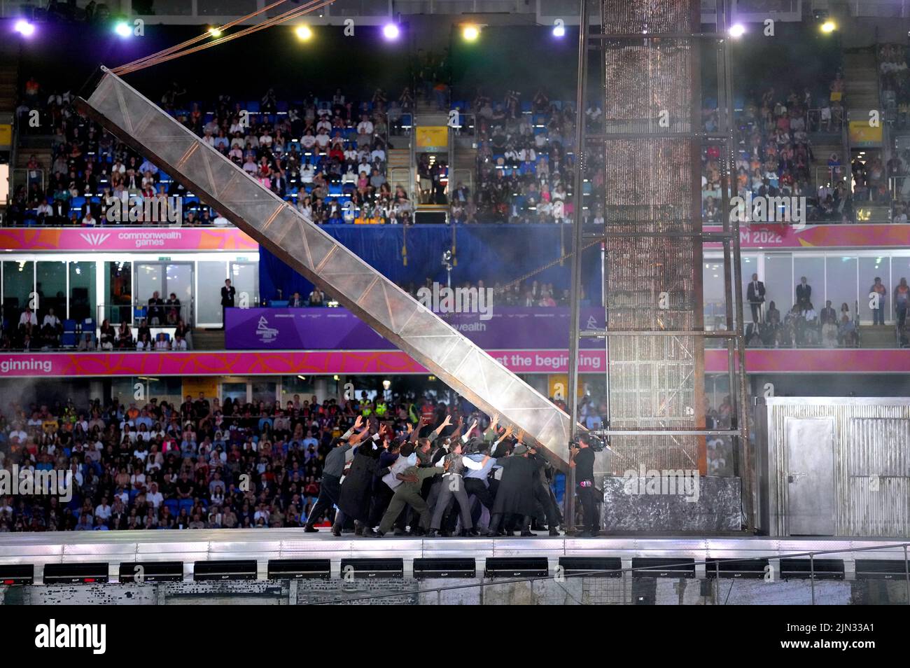 Performers during the Closing Ceremony for the 2022 Commonwealth Games
