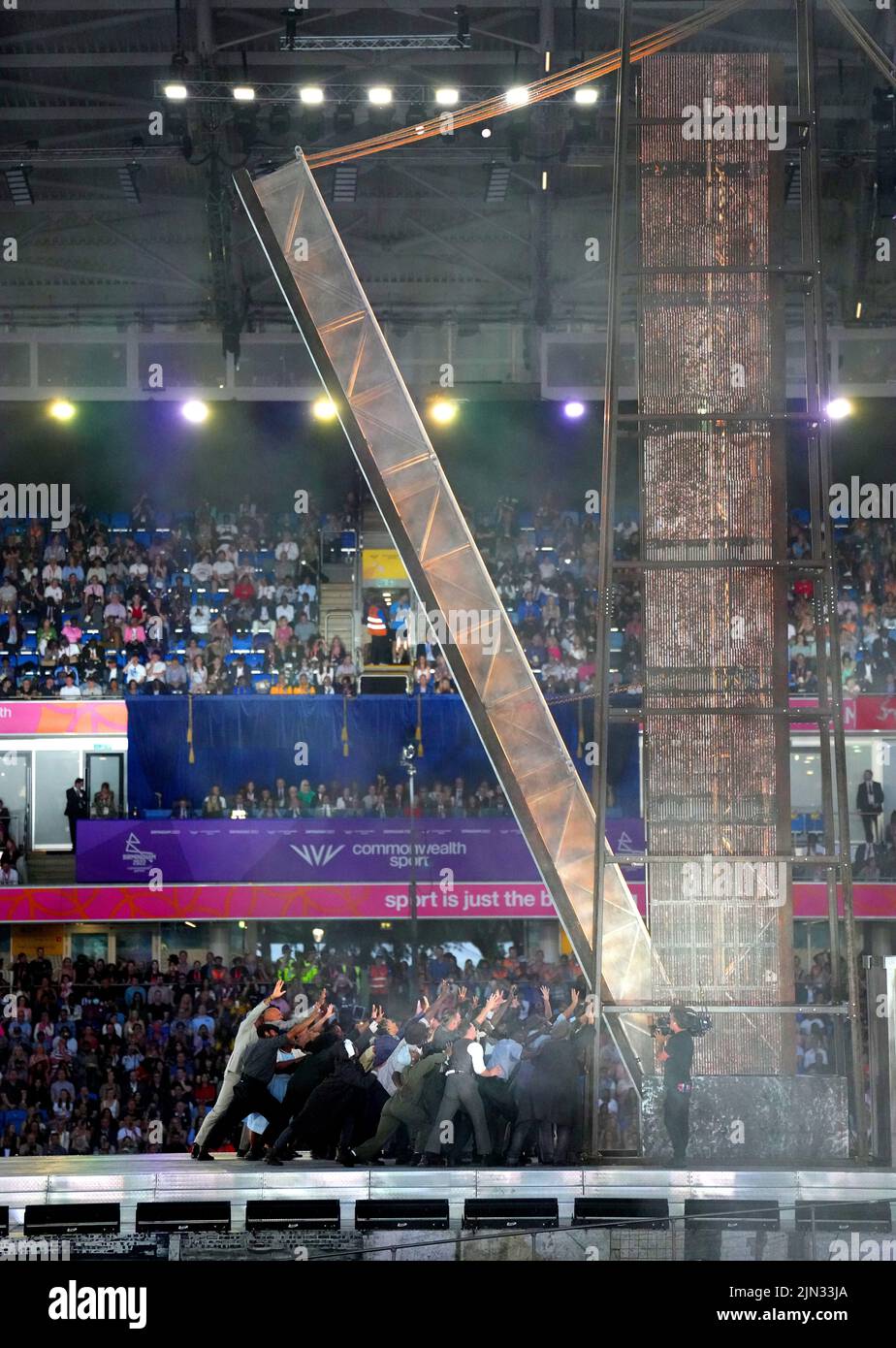 Performers during the Closing Ceremony for the 2022 Commonwealth Games