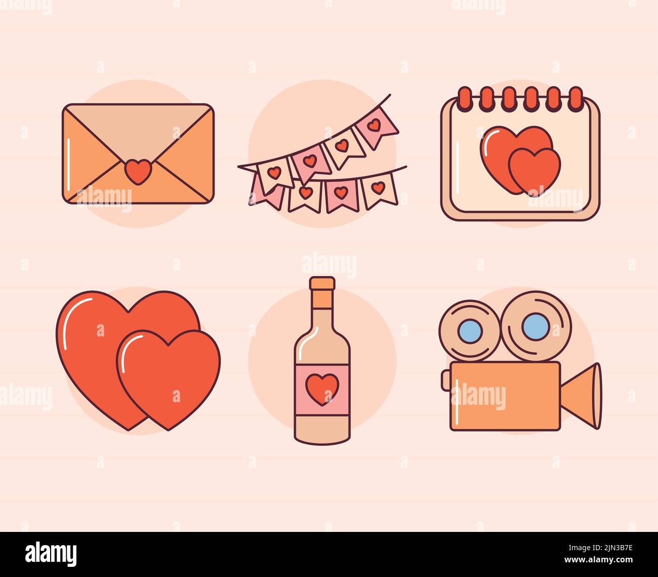 wedding icons set Stock Vector Image & Art - Alamy