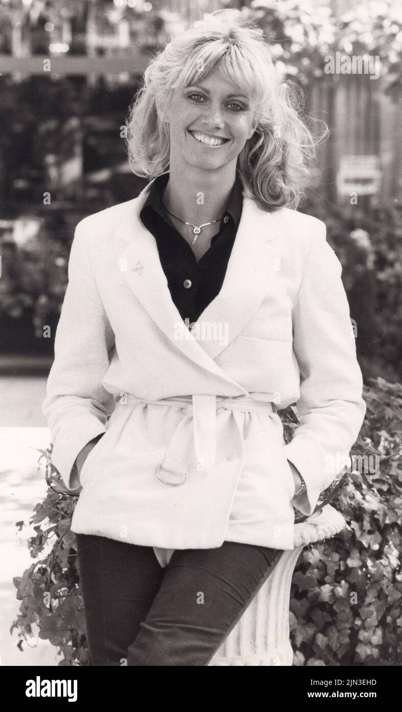FILE PICS: Olivia Newton-John 1948-2022. Olivia Newton-Johnpromoting the movie Grease in which she starred. Circa 1978 in London, England. CAP/GOL © GOL/Capital Pictures /MediaPunch ***NORTH AMERICAS ONLY*** Credit: MediaPunch Inc/Alamy Live News Stock Photo