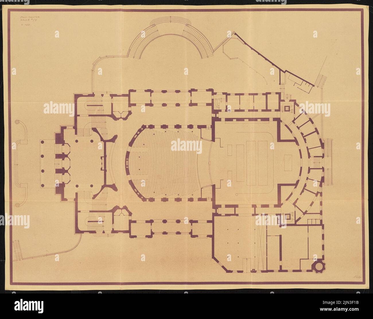 100 building design plans layout hi-res stock photography and images