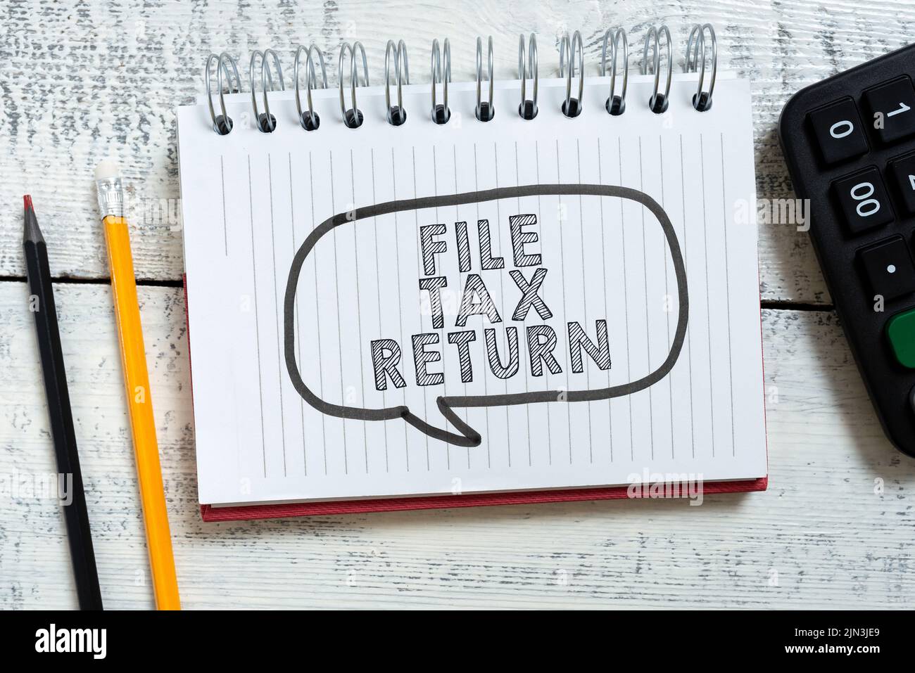 Inspiration showing sign File Tax Return. Internet Concept Paperwork to ...