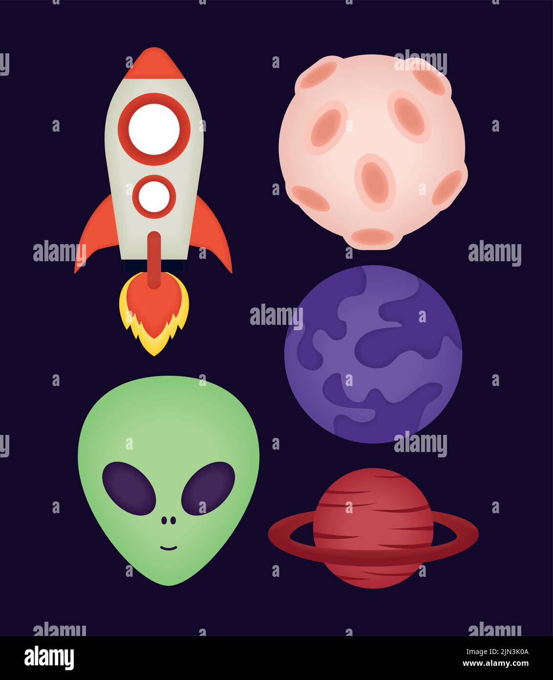 universe icons bundle Stock Vector Image & Art - Alamy
