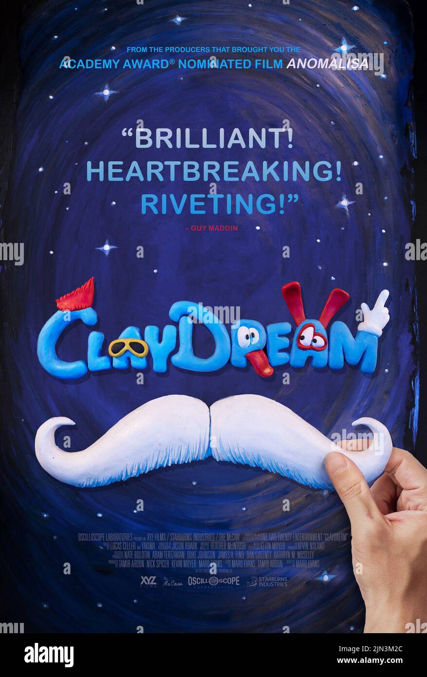 CLAYDREAM, US poster, 2021. © Oscilloscope Laboratories / Courtesy ...