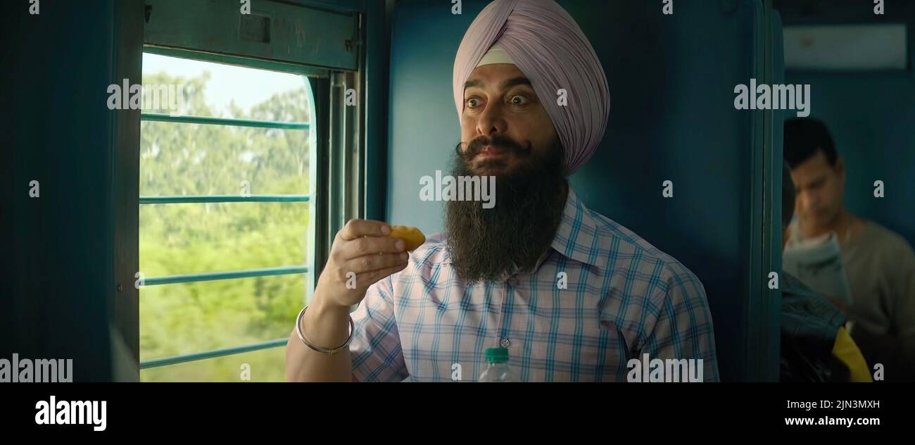 LAAL SINGH CHADDHA, Aamir Khan, 2022. © Paramount Pictures / Courtesy Everett Collection Stock Photo