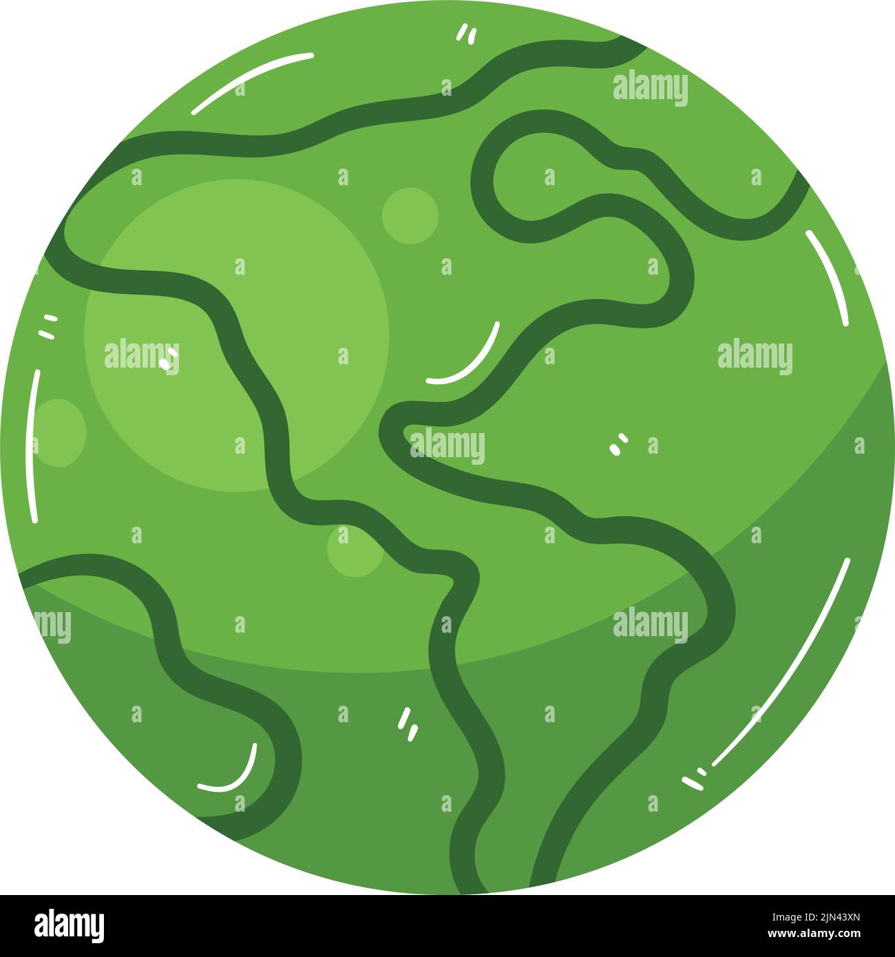 green world planet earth ecology icon Stock Vector Image & Art - Alamy