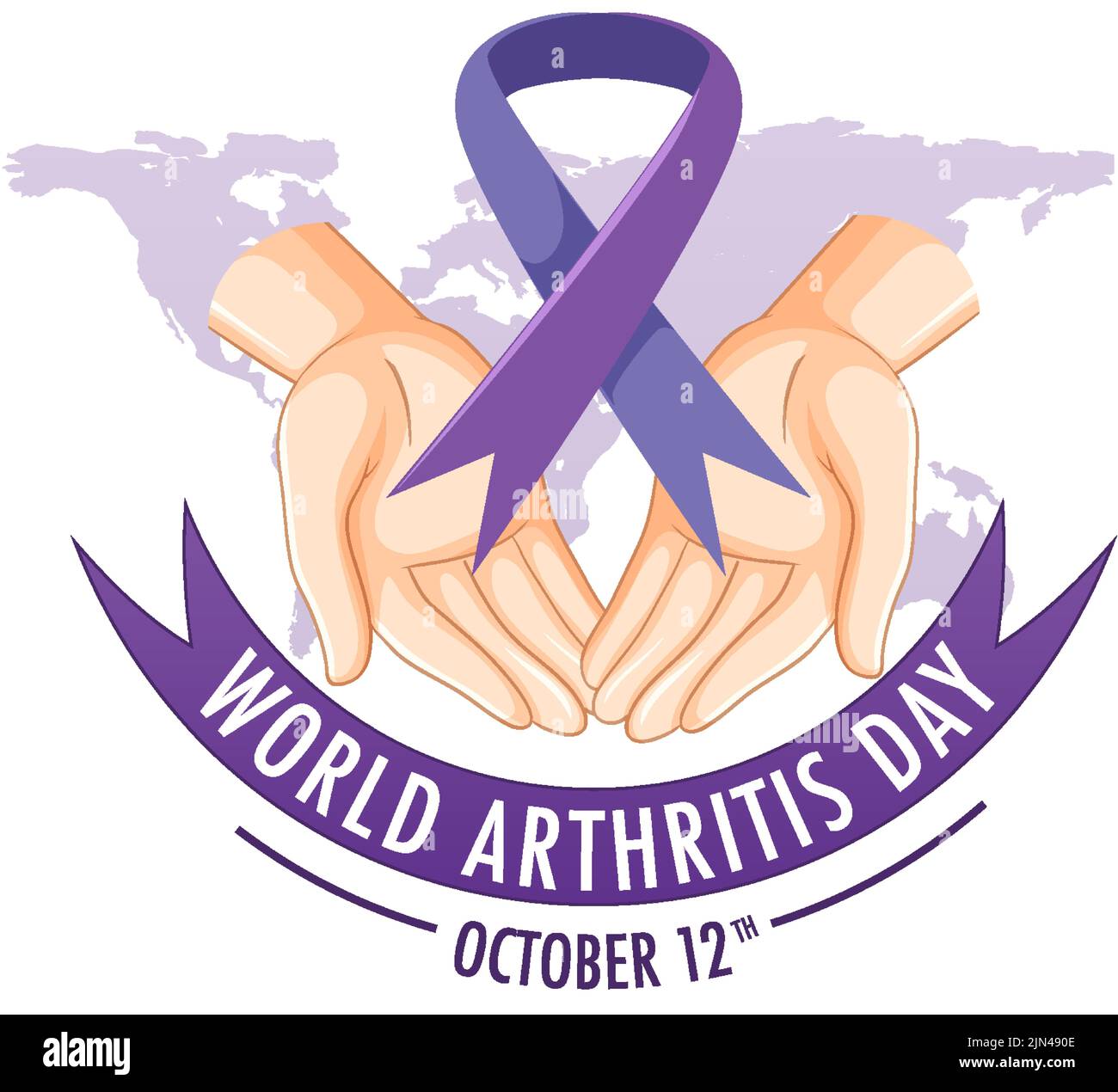 World Arthritis Day Poster Design illustration Stock Vector Image & Art