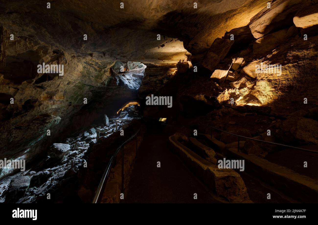 Bat Cave, Carlsbad Caverns National Park, New Mexico, USA Stock Photo