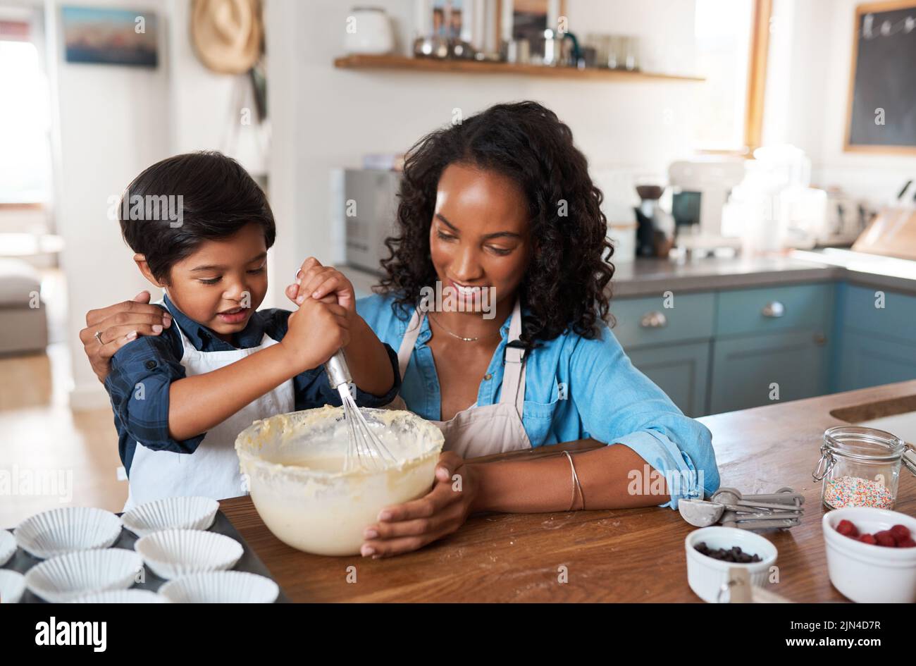 Whisk in a large kitchen Stock Photo - Alamy