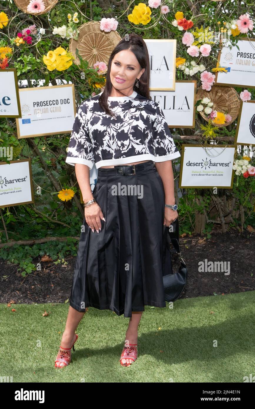 Lee Anne Locken attends Bella Magazine's Annual Hamptons Cover Party featuring Olivia Ponton at Southampton Social Club in Southampton, NY on August 6, 2022 (Photo by David Warren /Sipa? USA) Credit: Sipa USA/Alamy Live News Stock Photo