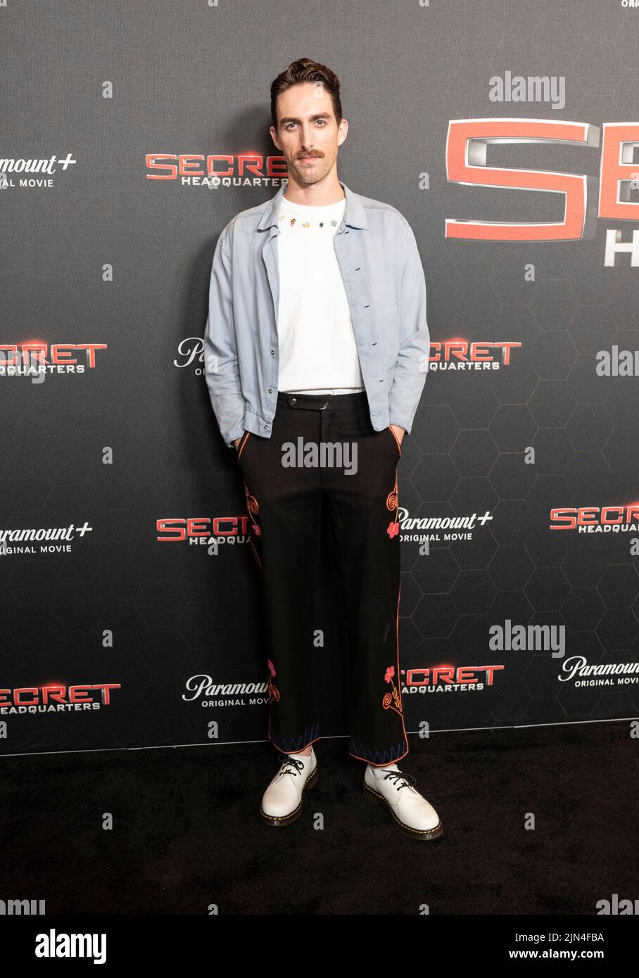 New York, NY - August 8, 2022: Dustin Ingram attends premiere of ...