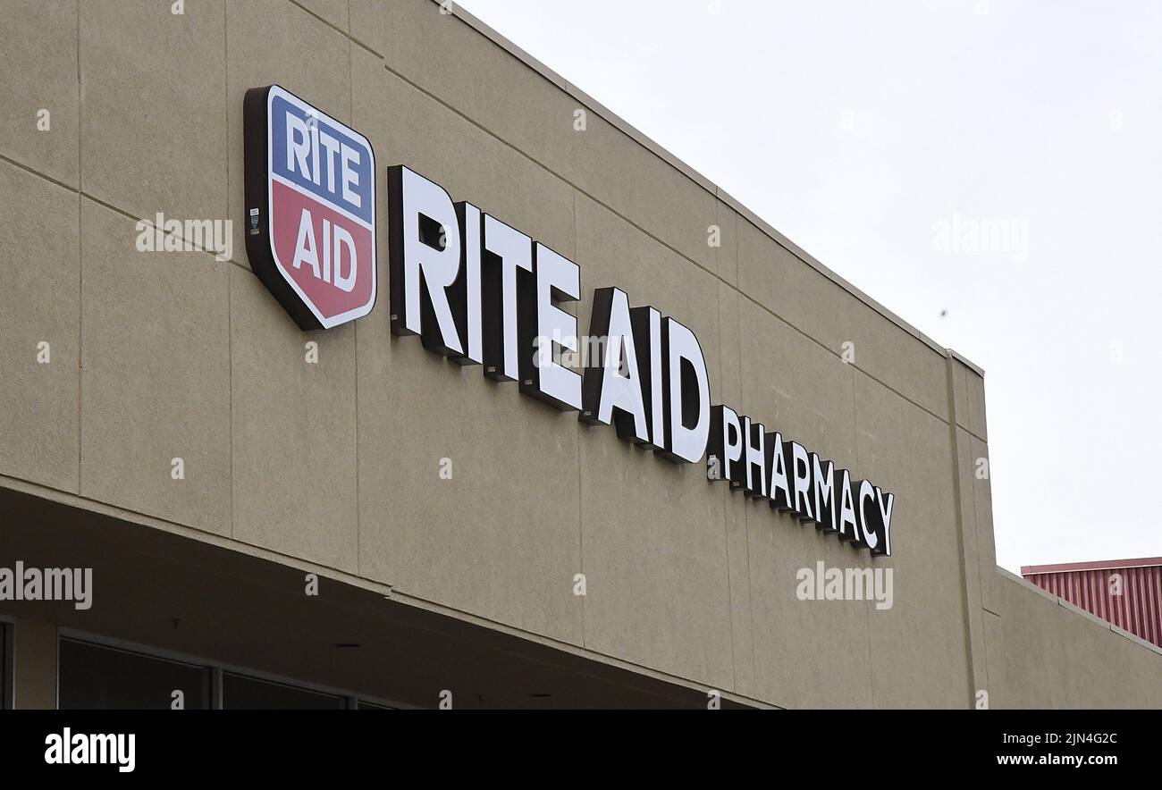 Lewiston /Idaho/USA./ 16. May 2019/ Rite aid pharmacy on Lewiston mall in valley in Idaho United states of America. (Photo..Francis Joseph Dean/Dean Pictures) Stock Photo