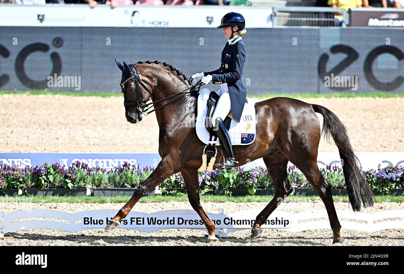 Herning. Denmark. 08 August 2022. World Equestrian Games. . Simone