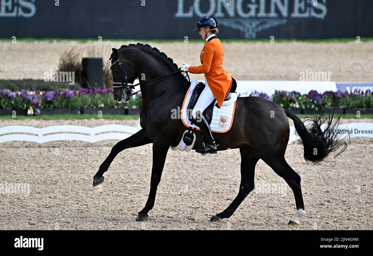 Herning. Denmark. 08 August 2022. World Equestrian Games. . Emmelie