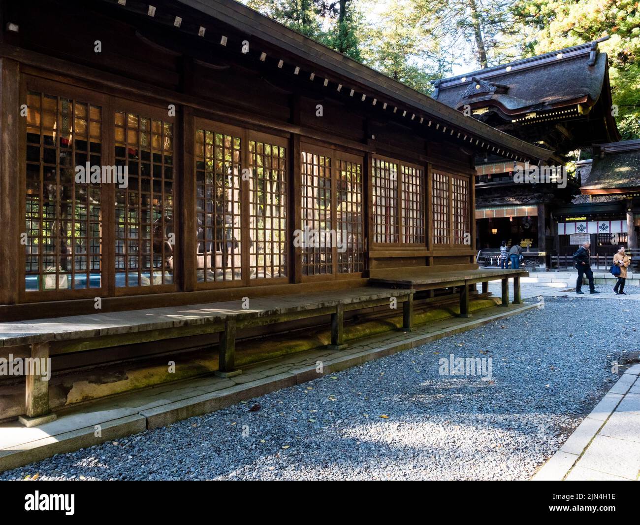 Shimosuwa, Nagano Prefecture, Japan - October 22, 2017: On The Grounds ...