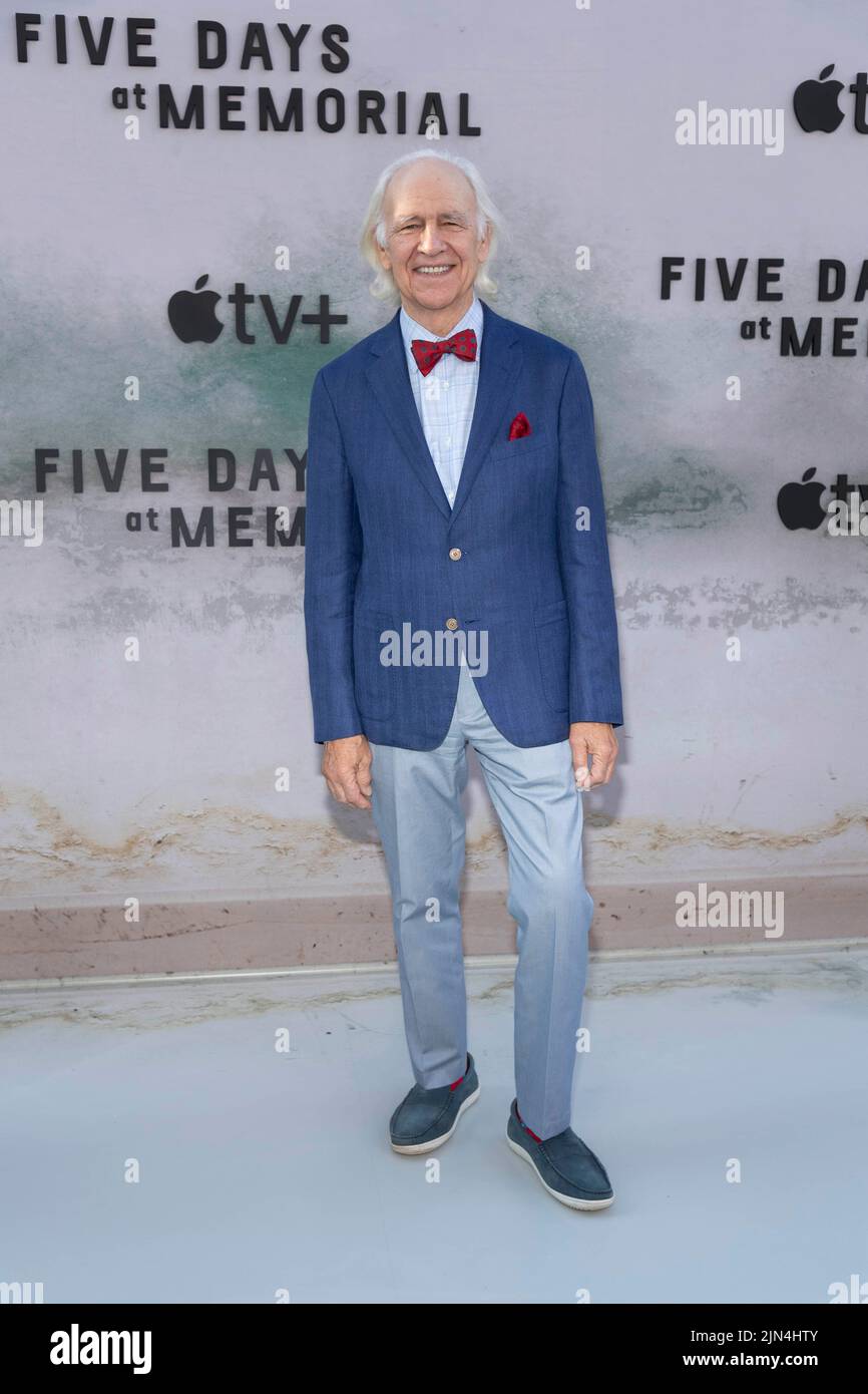 Los Angeles, USA. 08th Aug, 2022. Robert Pine attends Premiere Event for the Apple TV  Limited Series 'Five Days at Memorial' at DGA, Los Angeles, CA on August 8, 2022 Credit: Eugene Powers/Alamy Live News Stock Photo