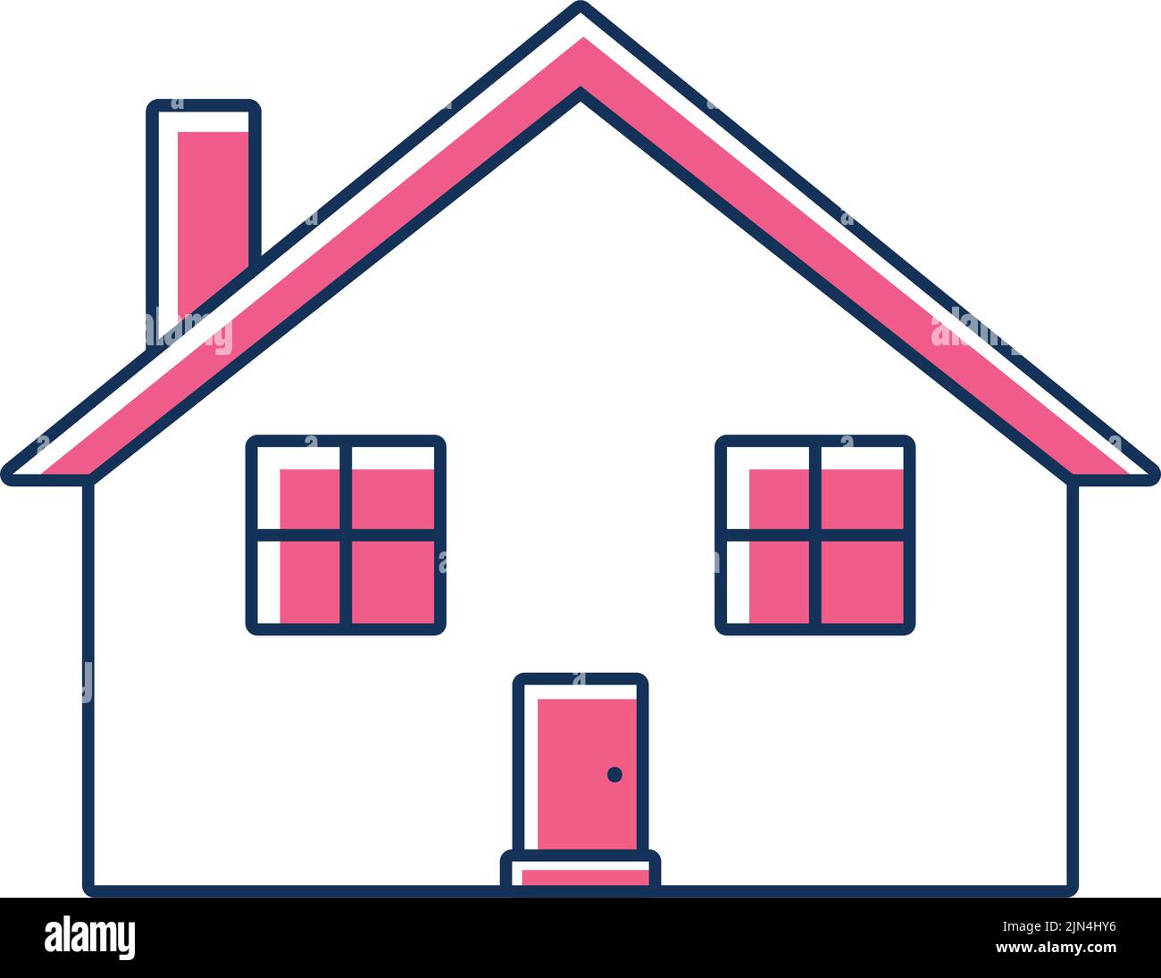 colored house icon Stock Vector Image & Art - Alamy