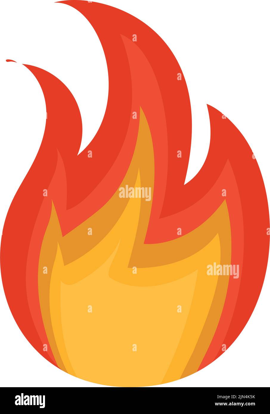 bright flame illustration Stock Vector Image & Art - Alamy