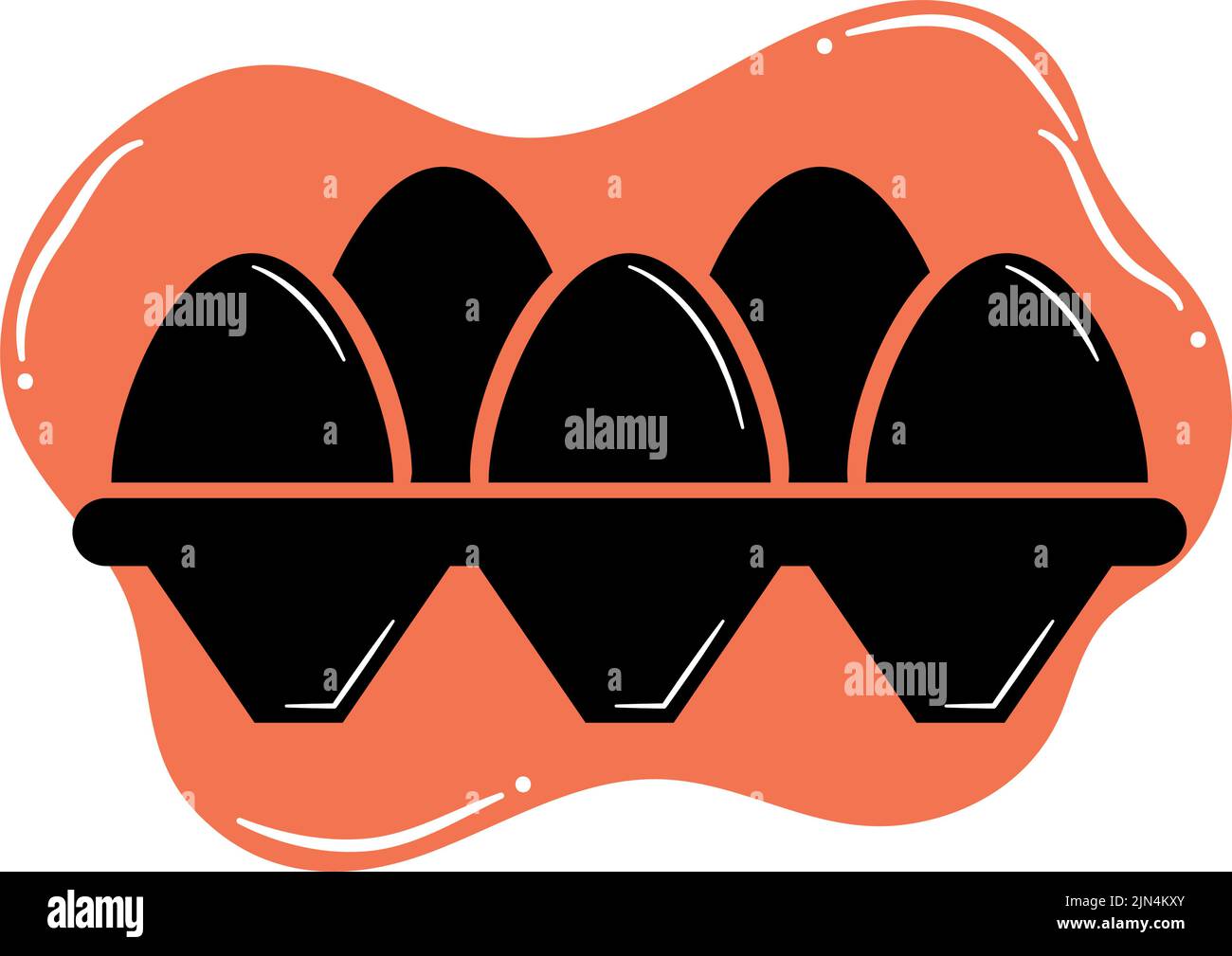 colored eggs pack Stock Vector Image & Art Alamy