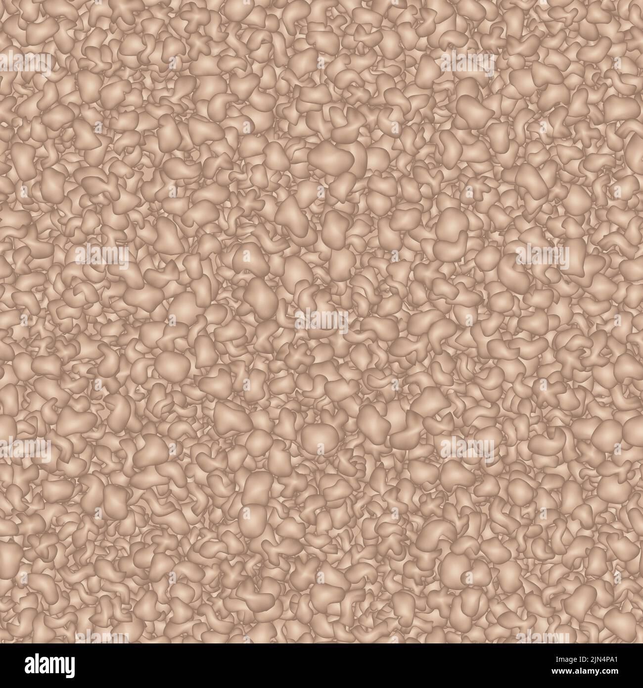 Brown sherpa seamless pattern with fur texture. Sheepskin vector background. Cozy warm plaid. Fleece, velvet or flannel blanket. Faux animal wool swat Stock Vector